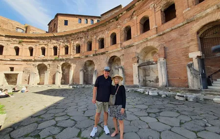 Trajan's Markets and Imperial Forums Private Tour with PhD Guide