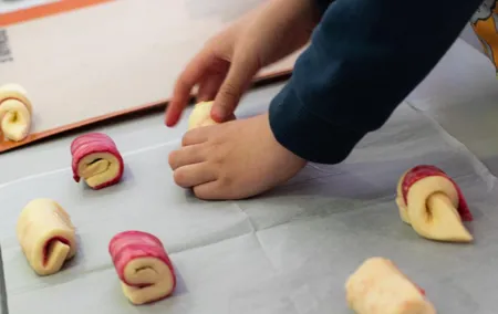 Kids in the Kitchen - CrOisSaNtS near Eiffel Tower