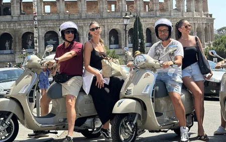 Vespa Tour Highlights of Rome