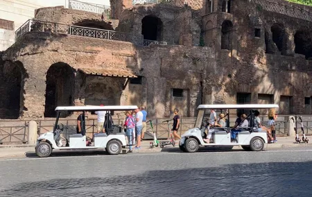 Private Baroque Golf-Cart Tour In Rome