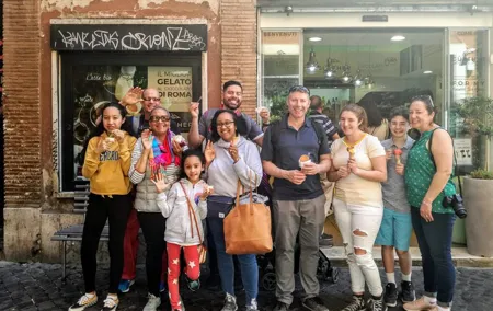 Trastevere District Street Food and Sightseeing Walking Tour
