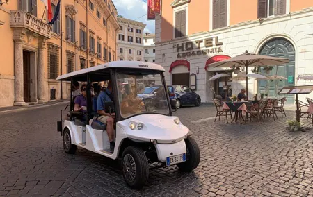 Rome by Golf Cart – A Delicious Tour with Food Tastings