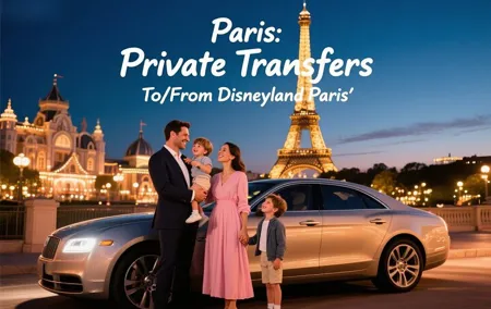 Paris:Private Transfers To/From Disneyland Paris