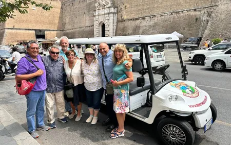 Rome Private Golf Cart tour of Catacomb and Ancient Appian Way