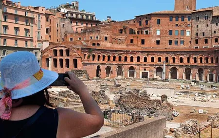Trajan's Markets & Imperial Forums Private Tour with Special Pass & PhD Guide