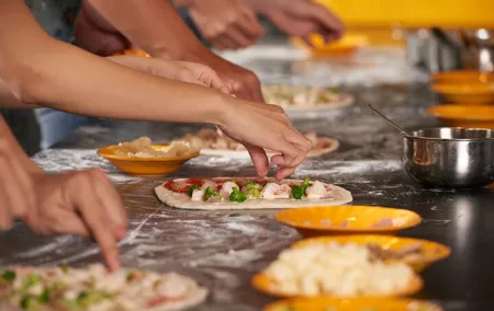 Pizza, Pasta and Tiramisù Cooking Class with Chef in Rome