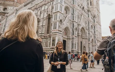 Florence in a Day: Michelangelo's David, Uffizi and Guided City Walking Tour