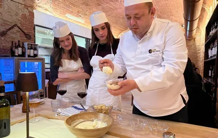 Florence Handmade Pasta Lessons, No Limit Wine, Tiramisu