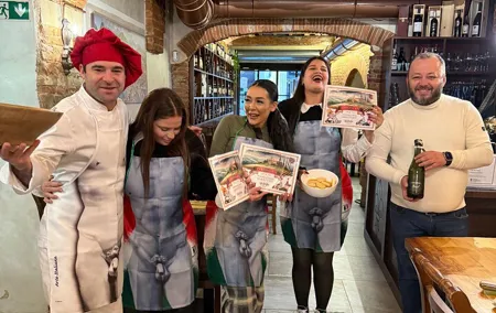 Florence: Tiramisu & Pasta Making Class with Unlimited Wine