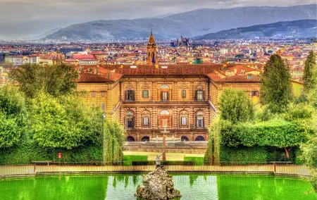 Pitti Palace and Boboli Garden Entrance Tickets with Audio Tour