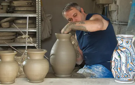 Handmade Tuscan Ceramics Masterclass in Montelupo