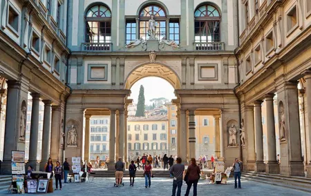 Florence City Tour, David & Uffizi Gallery Semi-Private 8ppl Max