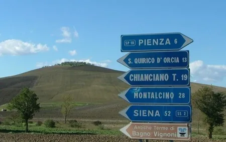 Montepulciano, Montalcino, Pienza from Florence