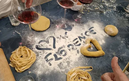 Pasta Making Class with Dinner and Wine in Florence