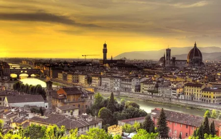 Florence by golf Cart Piazzale Michelangelo