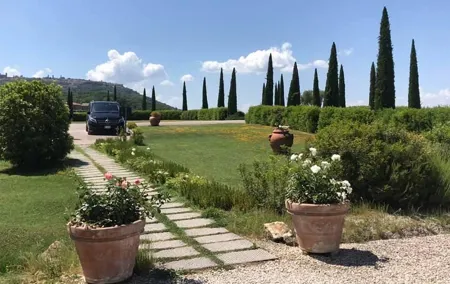 Small group Chianti-side wine tour with Mercedes V class Van