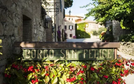 Borgo San Felice - Heli Wine Tour from Florence