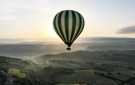 Hot Air Balloon ride in the Chianti Valley Tuscany