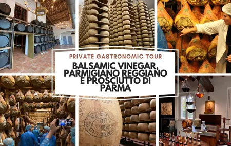 From Florence: Balsamic Vinegar, Parmigiano Reggiano & Prosciutto