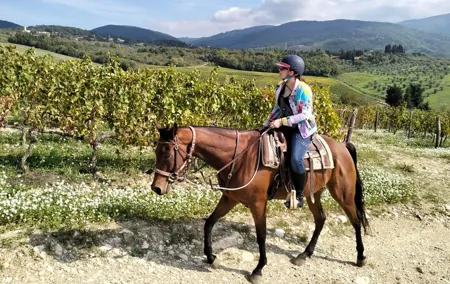 Horseback riding & Wine Tasting and snack Lunch at noble Estate
