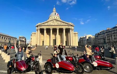 Private Sidecar Tour of the Hidden Gems of Paris