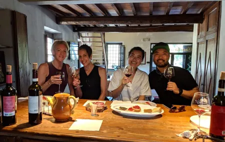 Small Group Chianti Wine Tasting with Seven Tuscan Wines