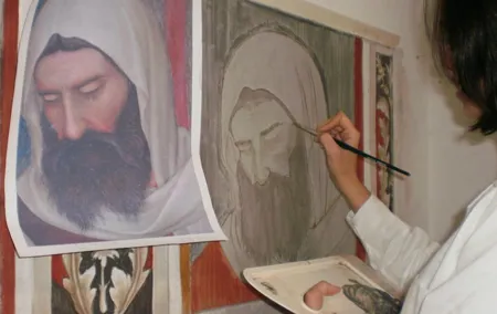 Fresco Painting Class in Florence