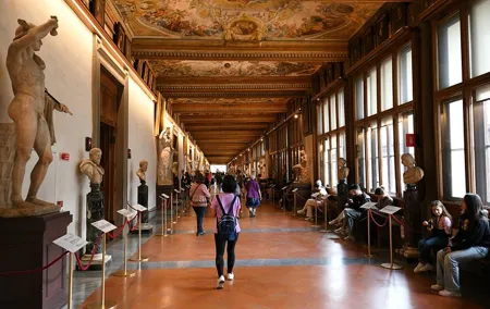 Uffizi Gallery, Pitti Palace & Boboli Garden Entry Ticket