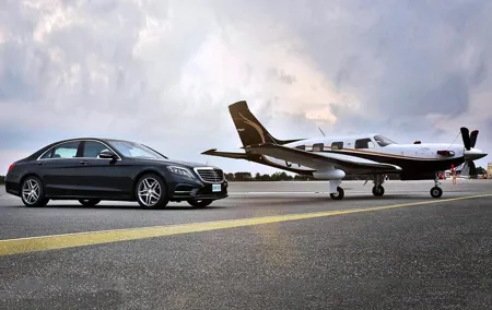 Private Luxury Transfer from Paris to Bourget Airport