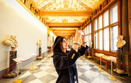 Skip-The-Line: Uffizi Renaissance Art Ticket + Audio Guide App