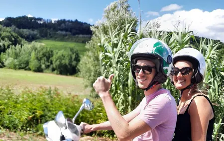 Florence Vespa Tour as a Passenger, Small Group, max 6 people