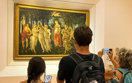 Florence: Uffizi Gallery Museum Reserved Entry Ticket with Host
