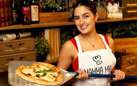 Neapolitan Pizza and Artisanal Gelato with Unlimited Wine