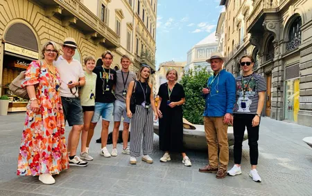 Walking Guided Tour of Florence landmarks