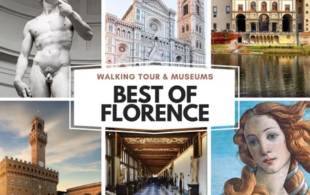 Small Group Uffizi & Accademia Museum with Walking Tour