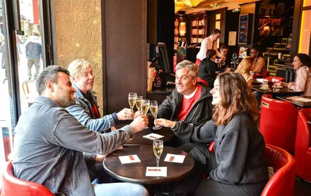 Paris Champagne & Food Tour with Tastings in Saint-Germain