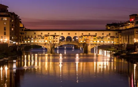 Electric Bike Night Tour of Florence with amazing view from Michelangelo Square