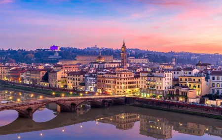 Florence Sunset Panoramic Tour: Piazzale Michelangelo & Fiesole