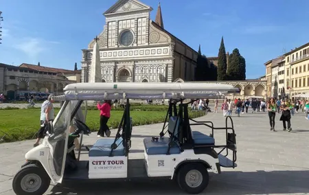 Visit Florence in golf car with Fiorentine tuorist guide