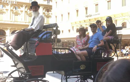 Medieval Carriage Ride with Horses and Local Tour Guide