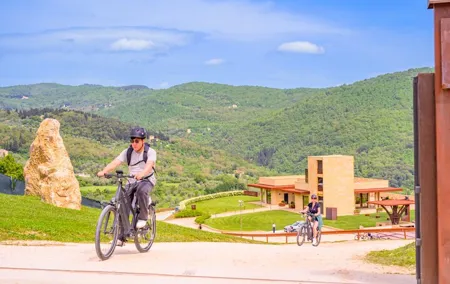 Florence: E-Bike tour to Fiesole with optional Pool or Olive Oil