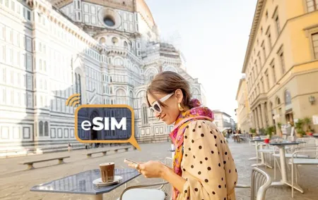 Unlimited Internet with eSIM Mobile Data in Florence and Italy
