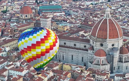Hot-Air balloon Ride above Florence
