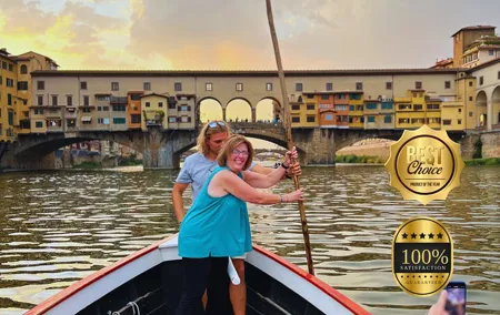 Panoramic Florence by Boat with Wine