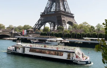 Paris Theo Boat Seine River Italian Trattoria Style Lunch Cruise