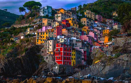 Exclusive Cinque Terre by Ferry with stop in Pisa from Florence