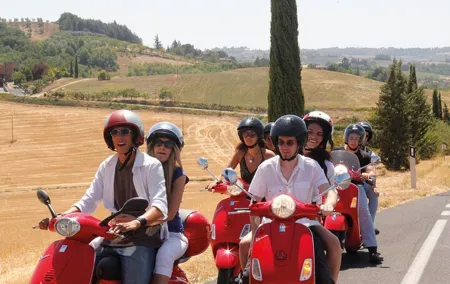 Vespa Tour in Chianti Small Group from Florence