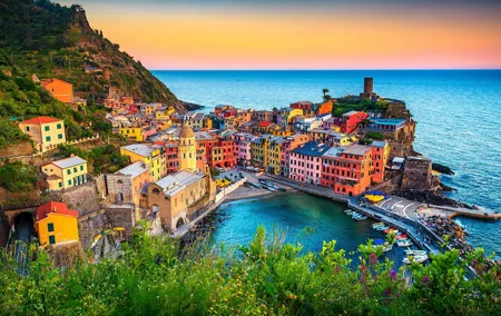 Tour Cinque Terre and Pisa Leaning Tower from Florence Private