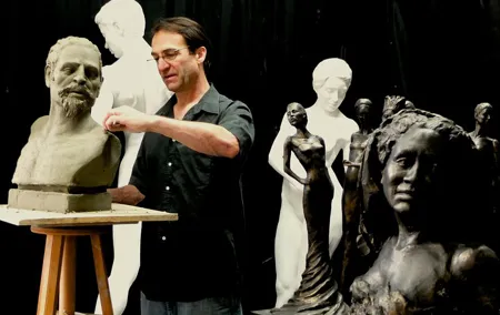 5 Mornings or 5 Afternoons Sculpture in Clay Guided Workshop