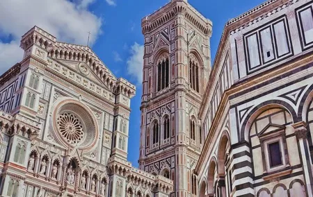 Top of Giotto's Belltower and all museums of Florence Cathedral